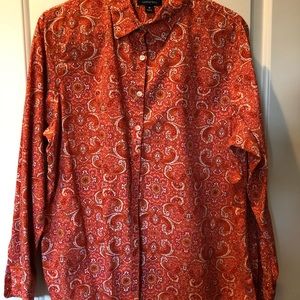 Lands End size 16 no iron shirt